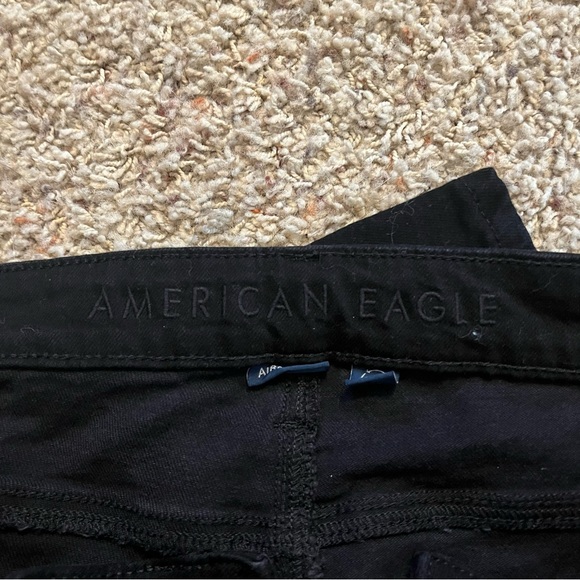 American Eagle AirFlex+ Straight Black Jeans - Picture 4 of 4